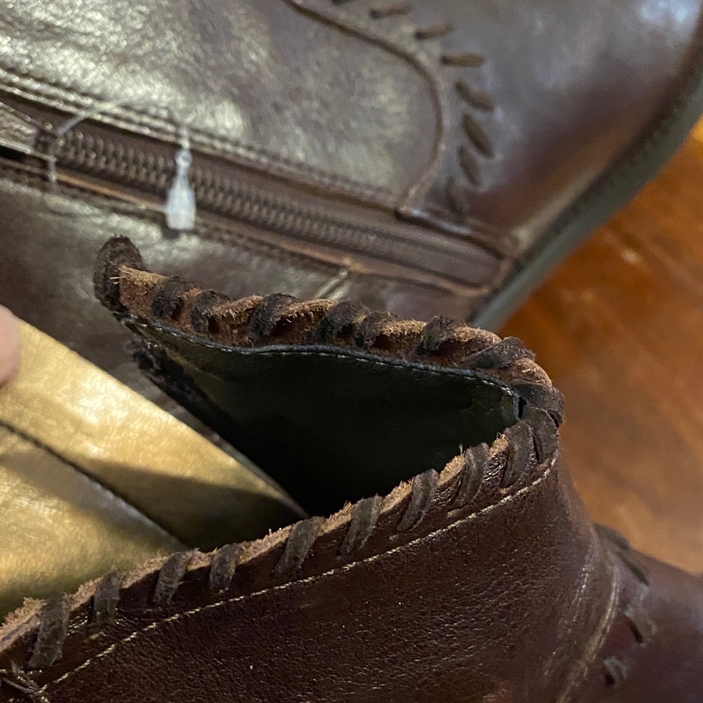 Giani Bini Dark Brown Heeled Boots - Picture 9 of 9